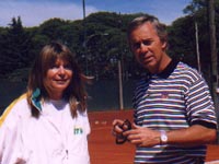 Daria Kopsic y Hugo Borra